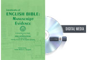 English Bible: Manuscript Evidence (digital medium)